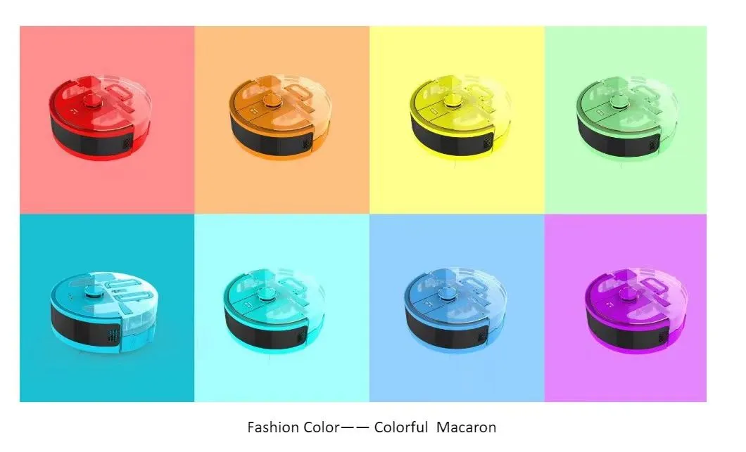 Spalvingas valymo robotas