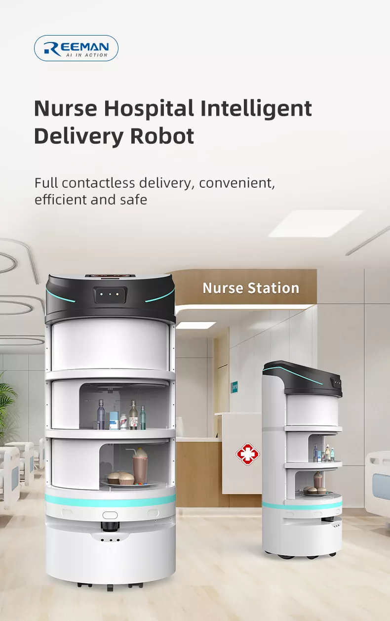 Reemano slaugytoja — ligoninės pristatymo robotas
