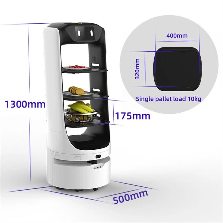 Reeman Robot Waiter Restaurant Fast Food Delivery Robot Service Robot